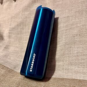 Starbucks Stainless Steel Aqua Tumblers 16 Oz GUC Teal